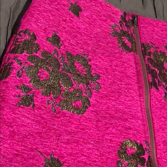 Free People Fuchsia Skirt - Picture 3 of 5